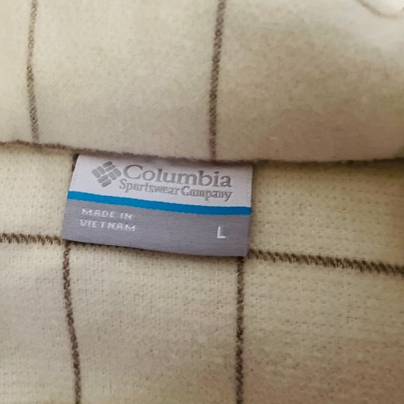 Columbia Alpine Canvas and flannel womans vest size L - Picture 3 of 3